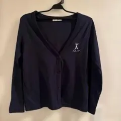 Marianique ネイビー カーディガン 150
