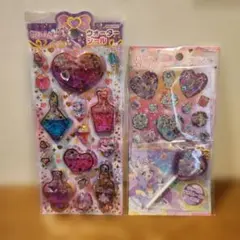 【正規品】新発売名探偵プリキュアウォーターシール、キャンディチャームシール