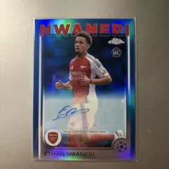 /150 Ethan Nwaneri オートグラフカード 2024 topps