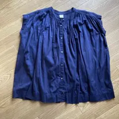 URBAN RESEARCH DOORS ネイビー 半袖シャツ