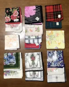 【おまけ付き】HANAE MORI他新品未使用ハンカチ１５枚セットおまけ２枚付