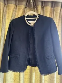 ✨【美品】✨トゥモローランドノーカラーレディースジャケットサイズ36