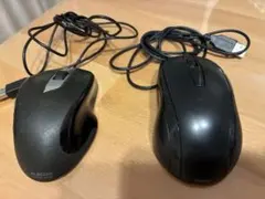 有線マウス　2個セット　一つはジャンクのサムネイル