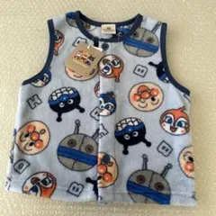 アンパンマン　フリースベスト　90-100cm