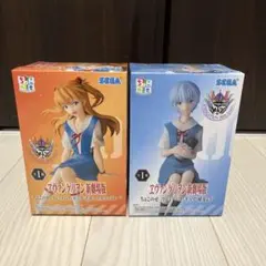 綾波レイ・アスカ ちょこのせプレミアムフィギュアセット【新品未開封】