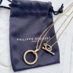 【美品】フィリップオーディベール 別注 ネックレス Millie ゴールド 美品】フィリップオーディベール 別注 ネックレス Millie ゴールド