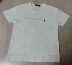 Polo by Ralph Lauren 鹿の子Tシャツ 白 L ポロシャツ生地
