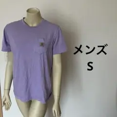 ✨CarharttWIP☆ラベンダーパープルS/Sポケット♡Tシャツ☆のサムネイル