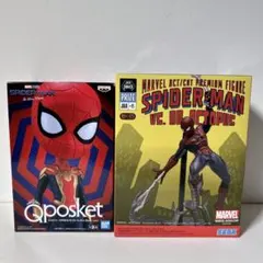 未開封 MARVEL スパイダーマン フィギュア 2体セット Qposketなど