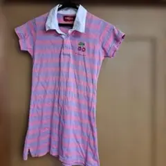 FIORUCCI ポロシャツ 140cm ボーダー チェリー刺繍のサムネイル