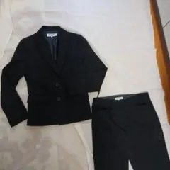 NATURAL BEAUTY BASIC ブラックパンツスーツ M