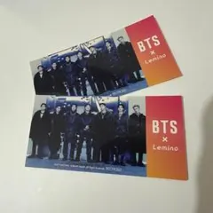BTS lemino ステッカー 2枚セット