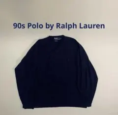 90s Polo by Ralph Lauren ラルフ コットンニット