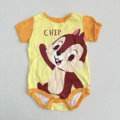 ディズニー チップ ロンパース 80cm