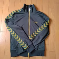 【値下げ】hummel ジップアップジャケット グリーン