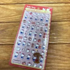 【正規品】ボンボンドロップシール　mini ハローキティ　レッド　サンリオ