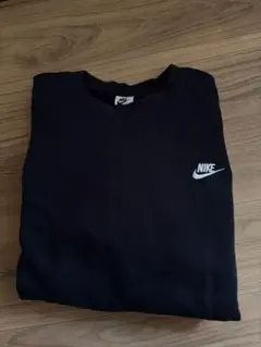 ナイキ　クルーネック　トレーナー　スウェット　パーカー　ブラック　黒