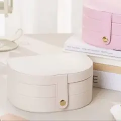 ジュエリーボックス 収納ケース アクセサリー ケース 収納ボックス　ホワイト