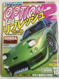 2003年　オプション2 当時物付録ステッカー付き！