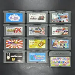 GBA ゲームボーイアドバンス ソフト 12本まとめ