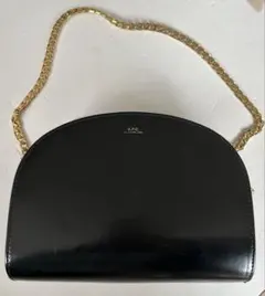 【最終値下げ】A.P.C. ハーフムーン　バッグ　チェーン