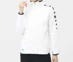 OAKLEY ホワイト フルジッパージャケット