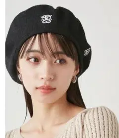 美品 New Era SNIDEL スナイデルバケットハット 黒