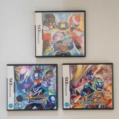 【DS】ロックマンエグゼ5DS＋流星のロックマン2本セット 計3本 まとめ売り