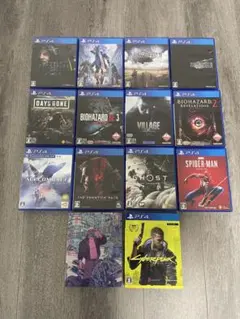 PS4 ゲームソフト まとめ売り13本