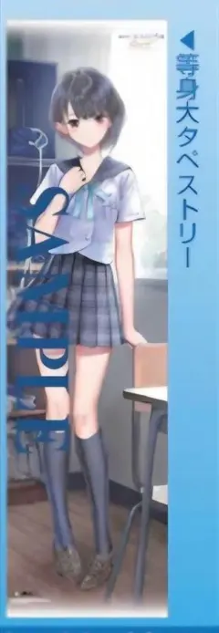 WonderGOO特典 日菜子 等身大タペストリーBLUE REFLECTION - メルカリ