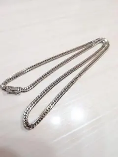 ネックレスPt850 喜平 6面ダブル 30g 50cm 造幣局マーク刻印 - メルカリ