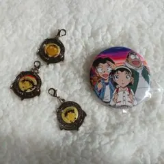 名探偵コナン　少年探偵団　缶バッジ　チャームセット