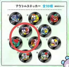 BT21 くら寿司 ビックらポン アクリルステッカー3点セット