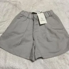 新品　ブランシェス　ハーフパンツ　ズボン　グレー
