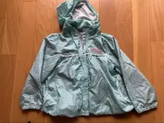 HUSHUSチェック柄 フード付きジャケット　100サイズ