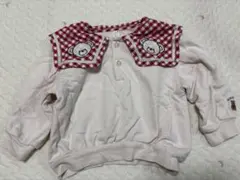 アプレレクール tiny bear ギンガムチェック トレーナー 100サイズ