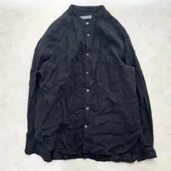 CONFECT 60リネンレギュラーカラーシャツ ミッドブルー 3 - メルカリ