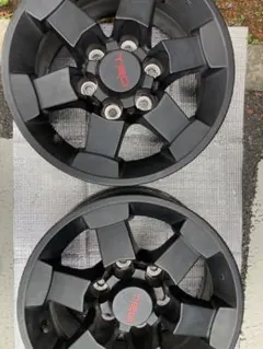 三菱 トライトン 新車外し 純正タイヤ ホイールセット 4本 265/60R18
