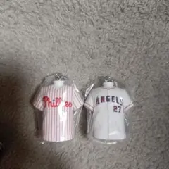 MLB3D ユニフォーム キーホルダー 2種セット