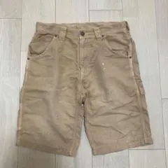 H.R.MARKET リネン ペインター ハーフパンツ (ベージュ Sサイズ)のサムネイル