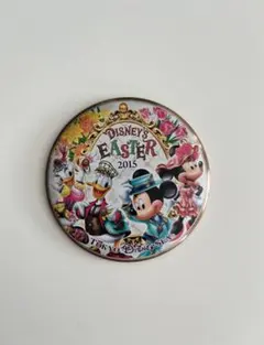 ディズニーシー　イースター　缶バッジ　2015