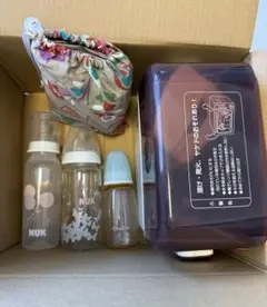 コンビの除菌じょーず・哺乳瓶セット （ガラス・プラスチック）　まとめ売り
