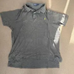 y2k POLO RALPH LAUREN ポロシャツ グレー
