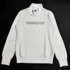 美品 Munsingwear Eスタンドカラーセーター レディース Mサイズ