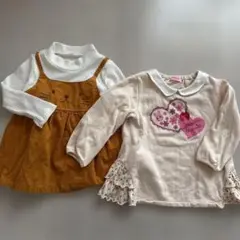 ホットビスケッツ西松屋トップス90セット