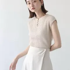 【完売品】CLEIO｜フレンチスリーブニットのサムネイル