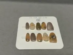 ネイルチップ オーバルショート S