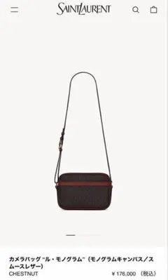 新品未使用品‼️登坂広臣使用モデル SAINTLAURENT カメラバッグ - メルカリ