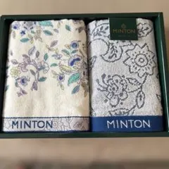 【新品未使用】MINTON　フェイスタオル　ウォッシュタオルセット 箱なしのサムネイル