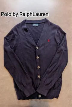 ポロ ラルフローレン濃紺 ネイビー　ニット　カーディガン　170